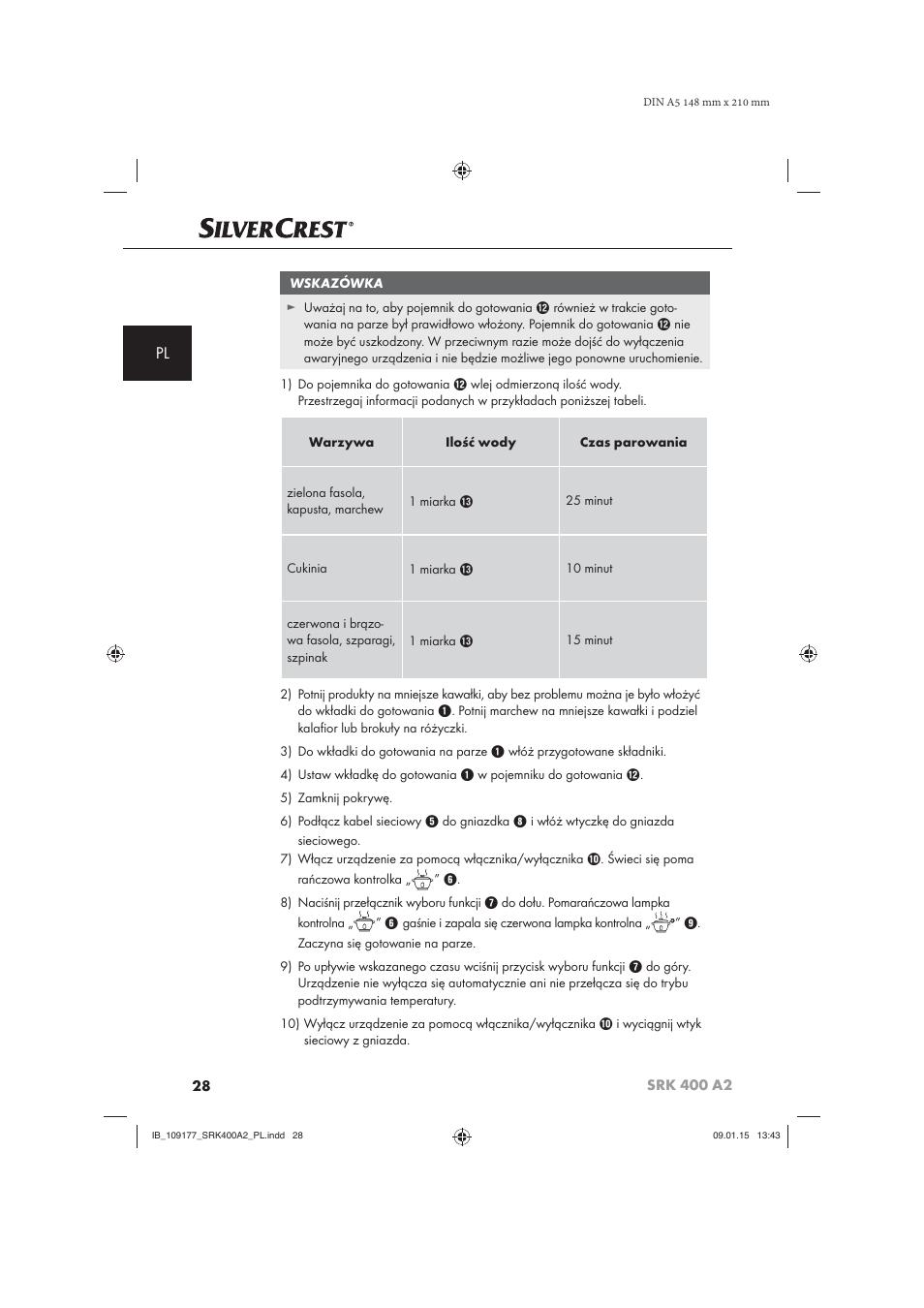 Silvercrest SRK 400 A2 User Manual | Page 31 / 100