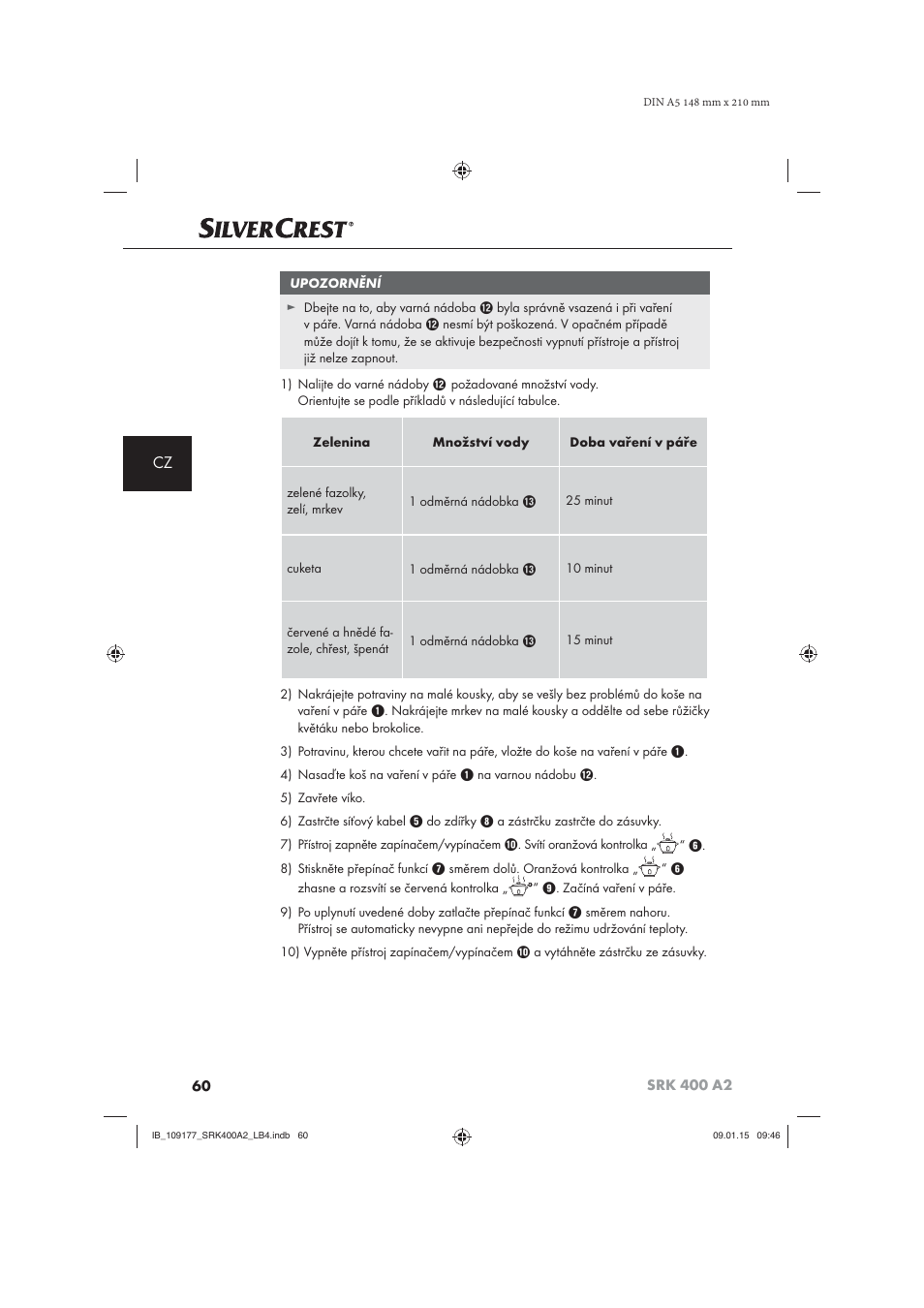 Silvercrest SRK 400 A2 User Manual | Page 63 / 100