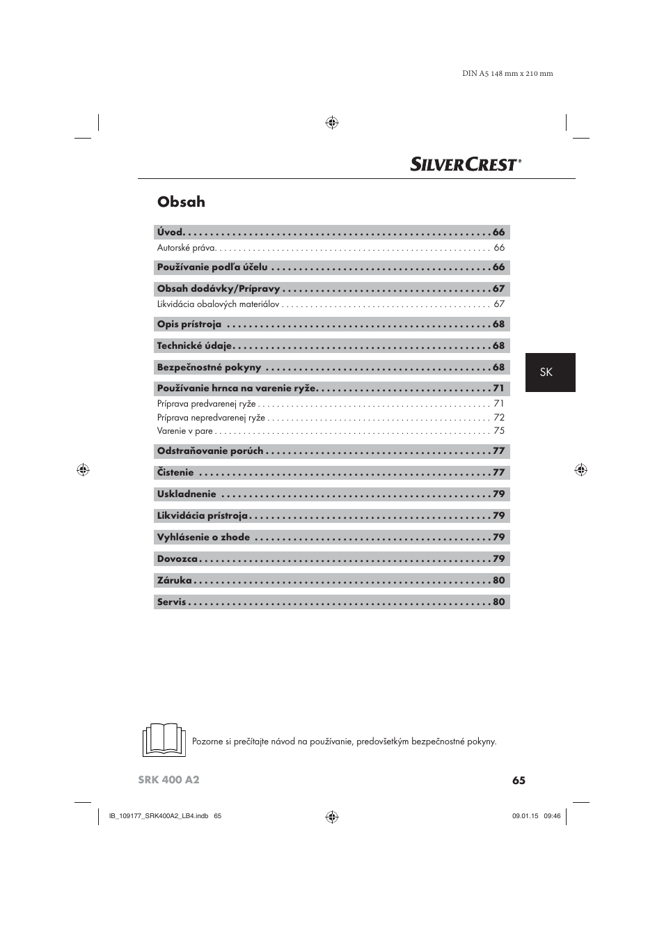 Silvercrest SRK 400 A2 User Manual | Page 68 / 100