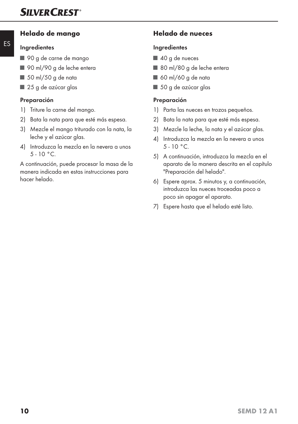 Silvercrest SEMD 12 A1 User Manual | Page 13 / 54
