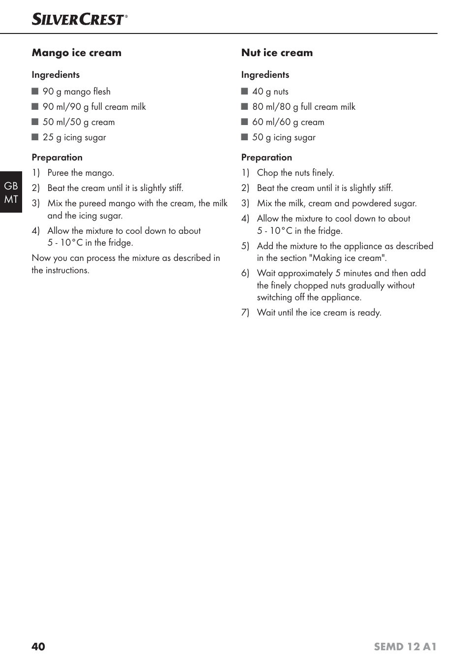 Silvercrest SEMD 12 A1 User Manual | Page 43 / 54