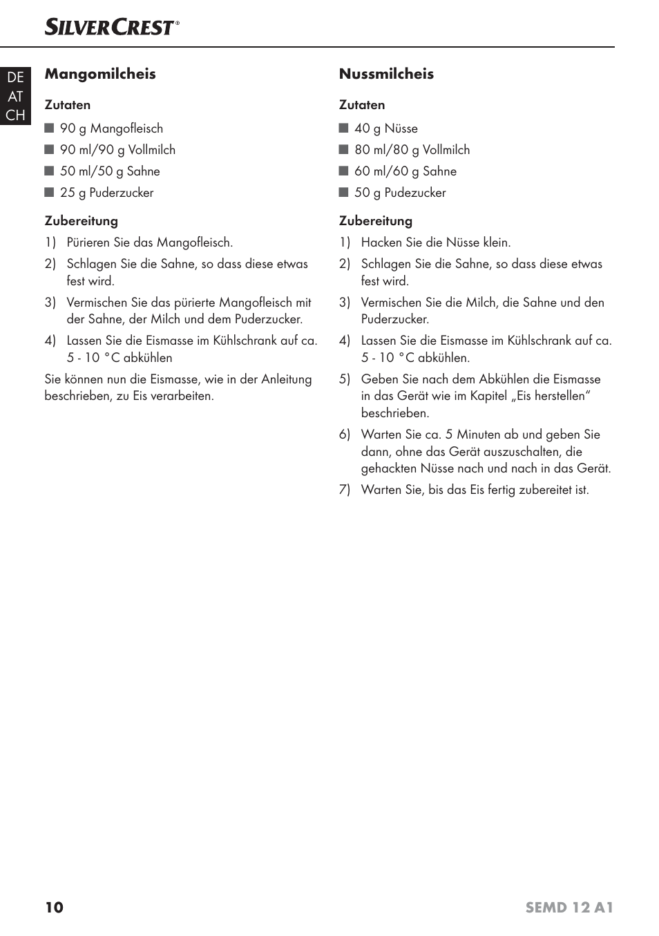 Silvercrest SEMD 12 A1 User Manual | Page 13 / 44