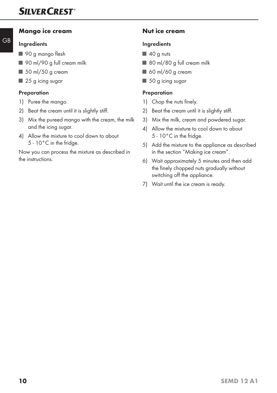 Silvercrest SEMD 12 A1 User Manual | Page 13 / 64