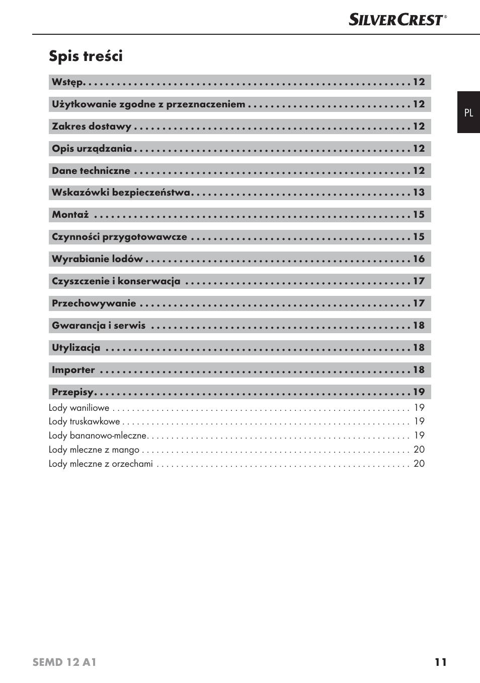 Silvercrest SEMD 12 A1 User Manual | Page 14 / 64