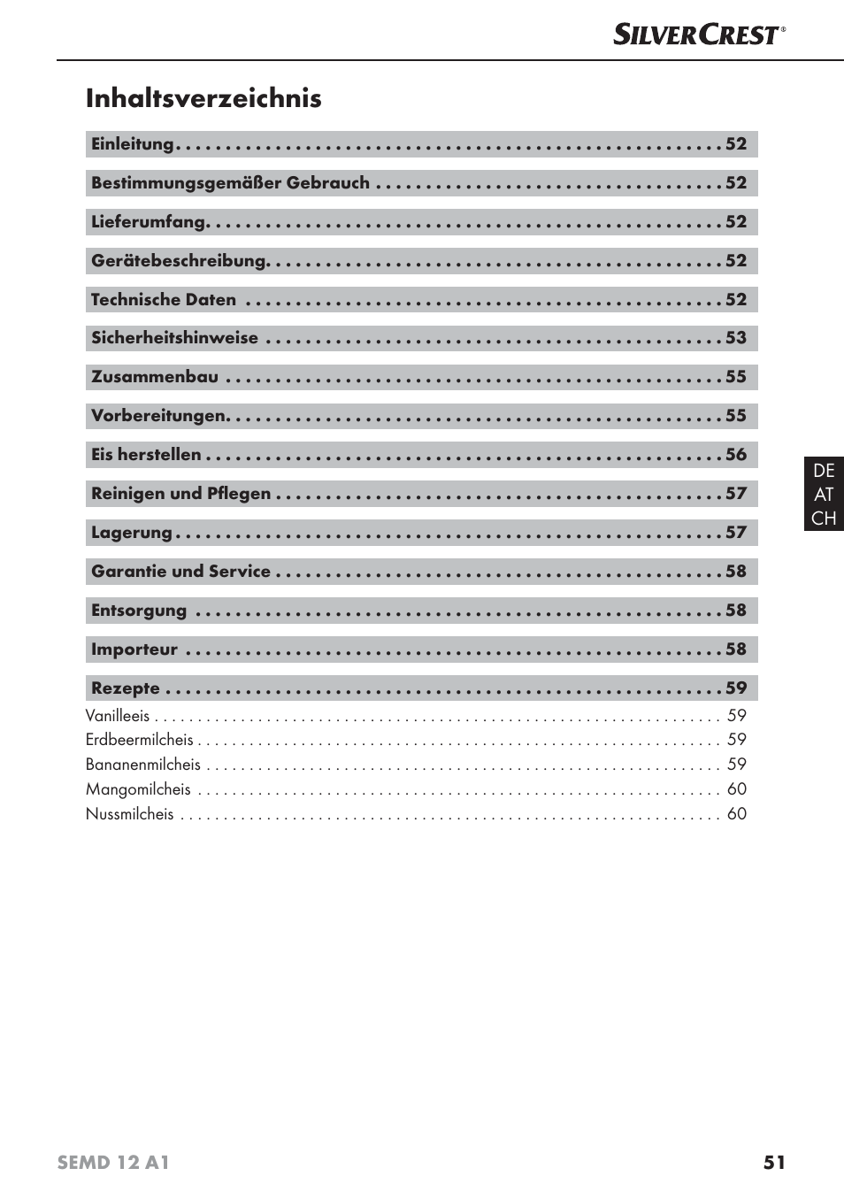 Silvercrest SEMD 12 A1 User Manual | Page 54 / 64