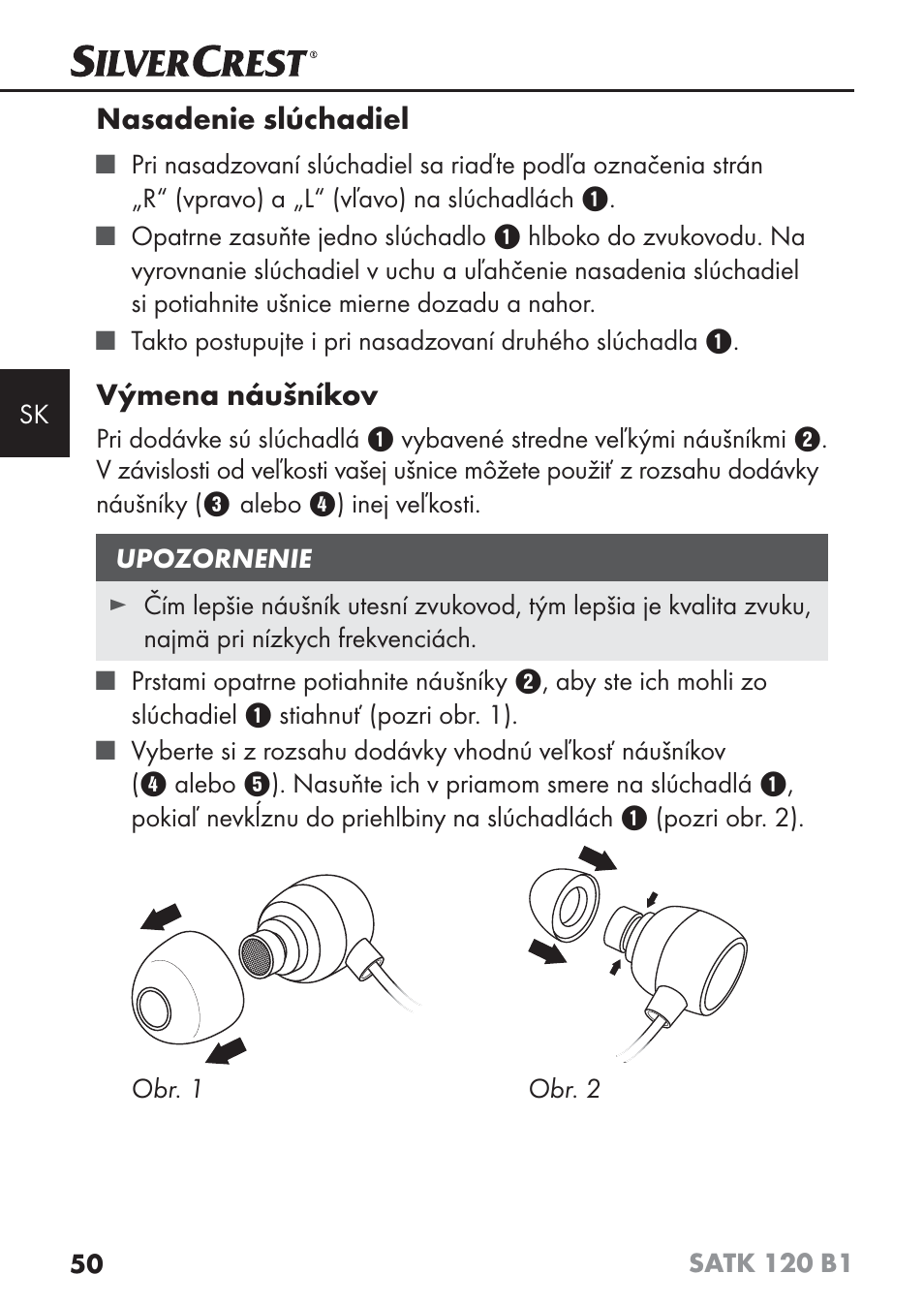 Silvercrest SATK 120 B1 User Manual | Page 53 / 74