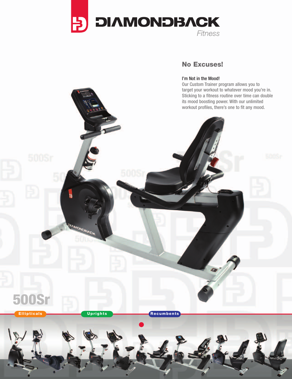 Diamondback 500Sr User Manual | 2 pages