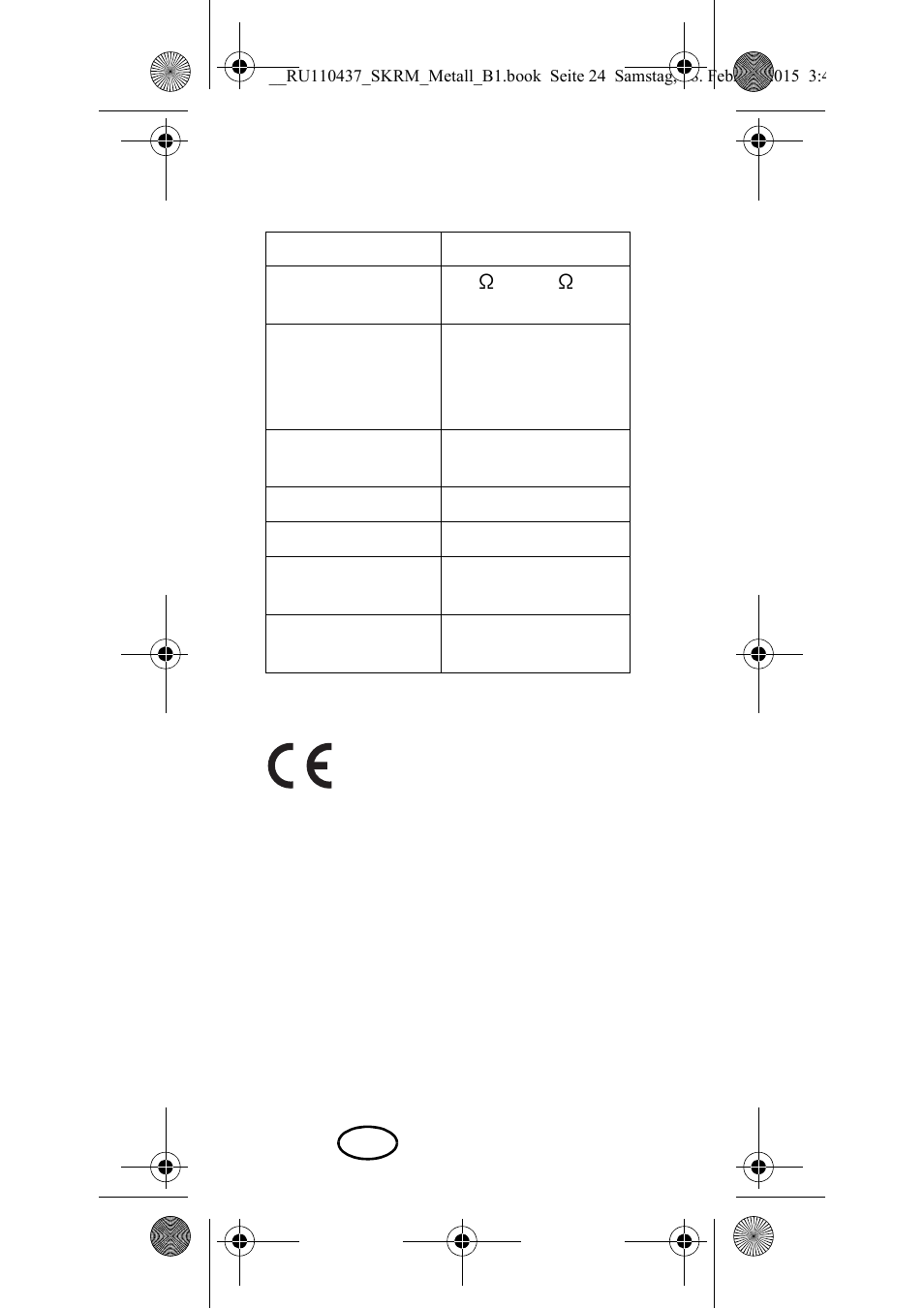 Caractéristiques techniques | Silvercrest SKRM 16 A1 User Manual | Page 26 / 54