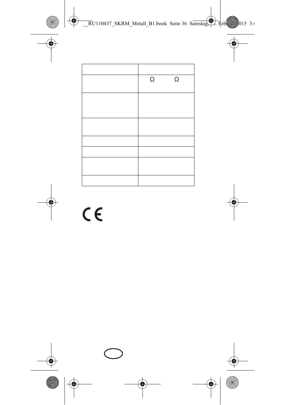 Dati tecnici | Silvercrest SKRM 16 A1 User Manual | Page 38 / 54