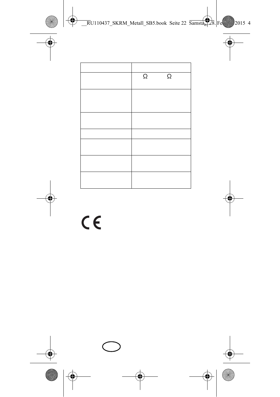 Dados técnicos | Silvercrest SKRM 16 A1 User Manual | Page 24 / 54