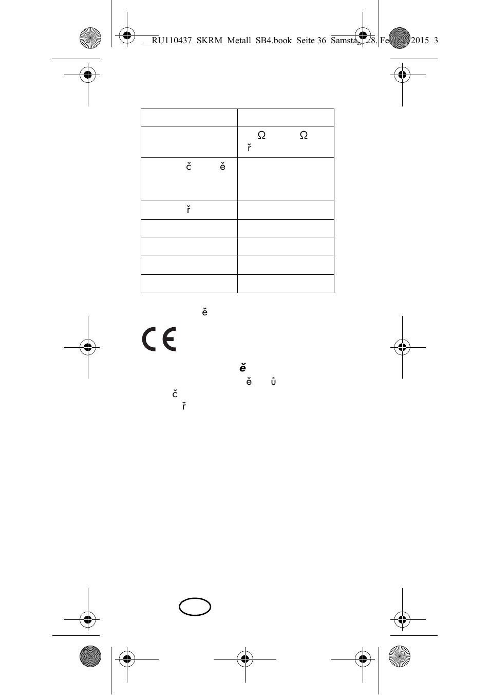 Technické parametry | Silvercrest SKRM 16 A1 User Manual | Page 38 / 82