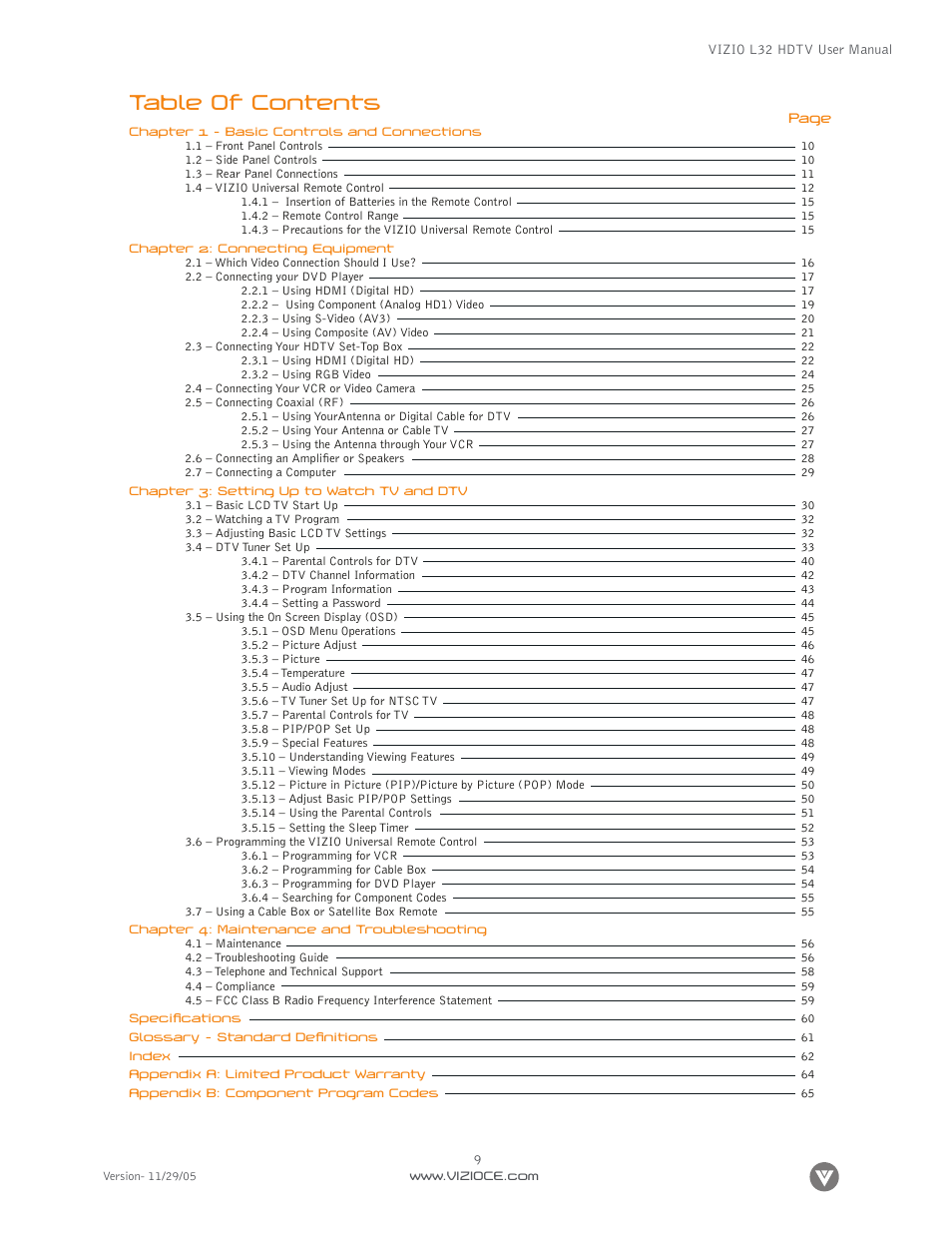 Digital Media Wire L32 User Manual | Page 9 / 81