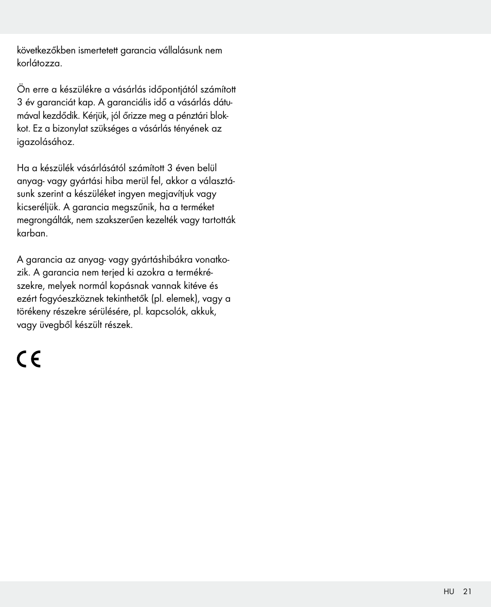Silvercrest 104357-14-0х User Manual | Page 21 / 40