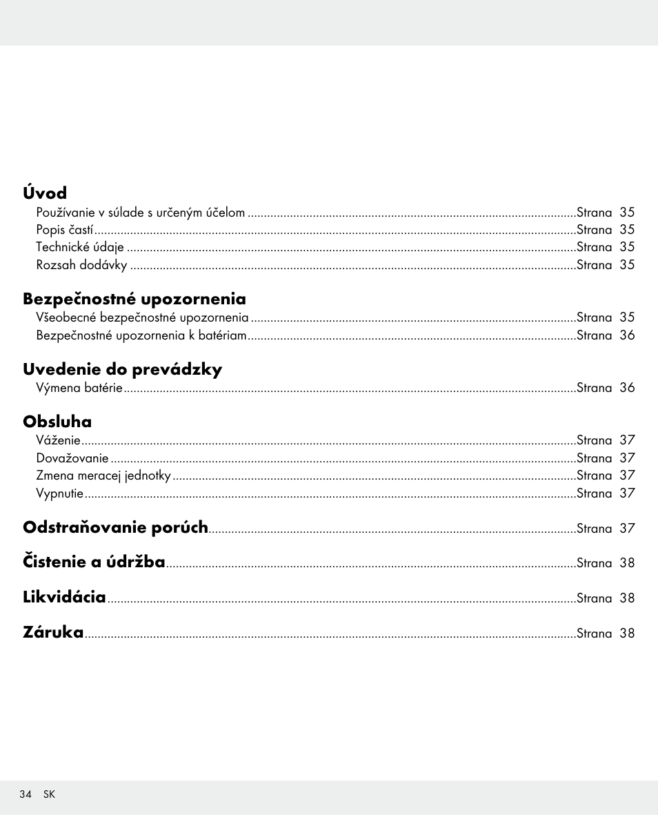 Silvercrest 104357-14-0х User Manual | Page 34 / 40