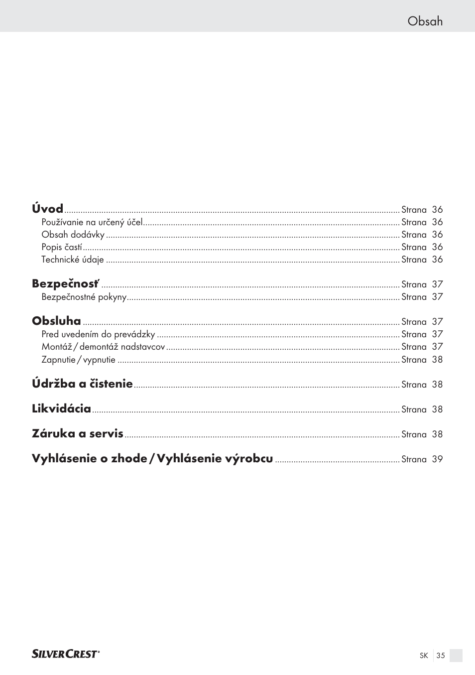 Silvercrest SHS 12.0 A2 User Manual | Page 34 / 45