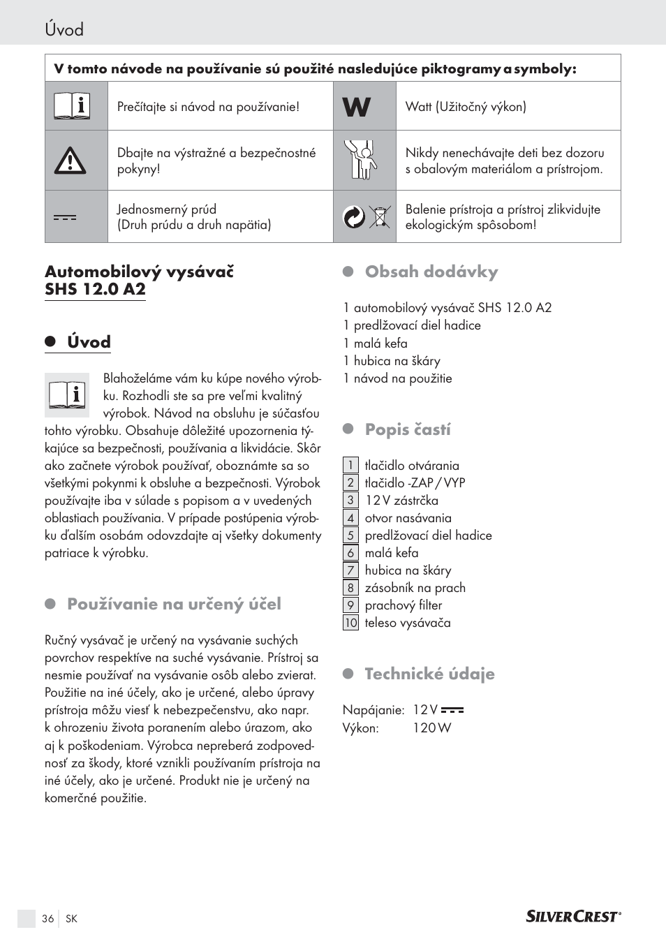 Silvercrest SHS 12.0 A2 User Manual | Page 35 / 45