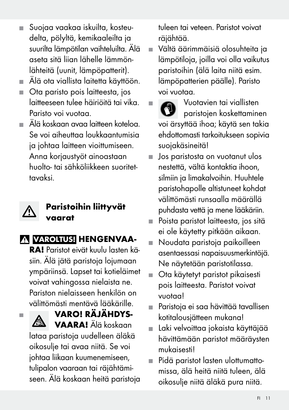 Silvercrest 109650-14-01/109650-14-02 User Manual | Page 11 / 37