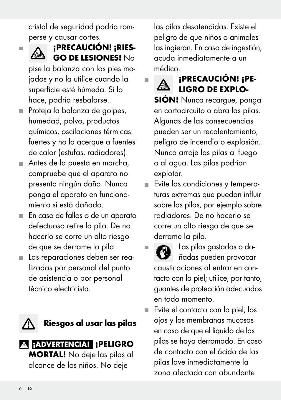 Silvercrest 109650-14-01/109650-14-02 User Manual | Page 6 / 30