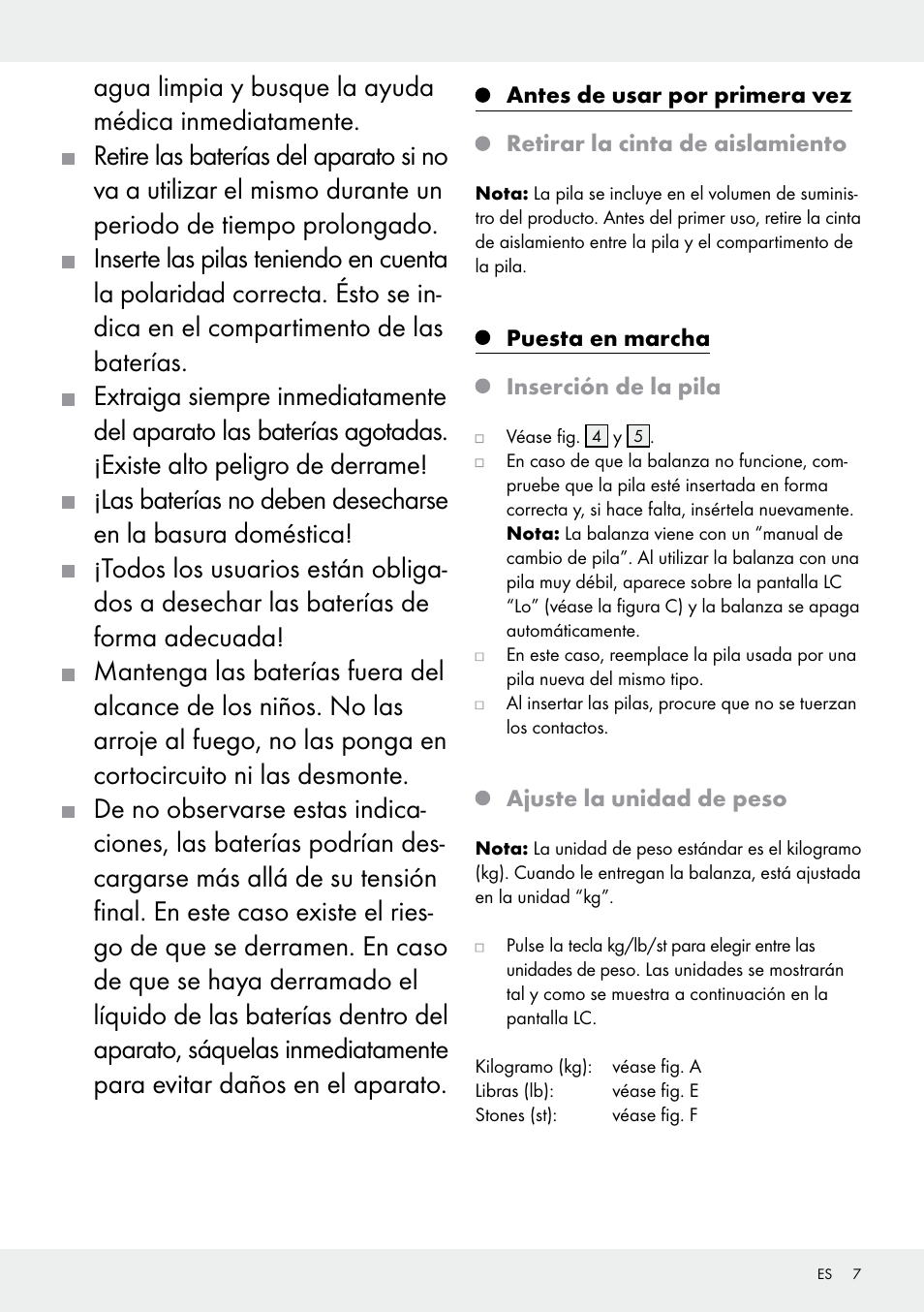 Silvercrest 109650-14-01/109650-14-02 User Manual | Page 7 / 30