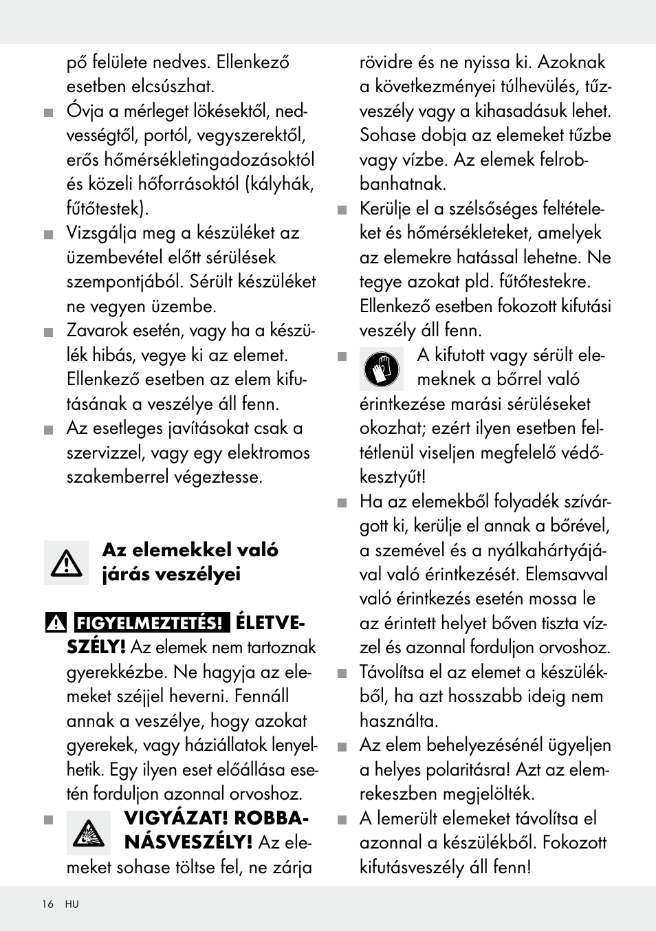 Silvercrest 109650-14-01/109650-14-02 User Manual | Page 16 / 38