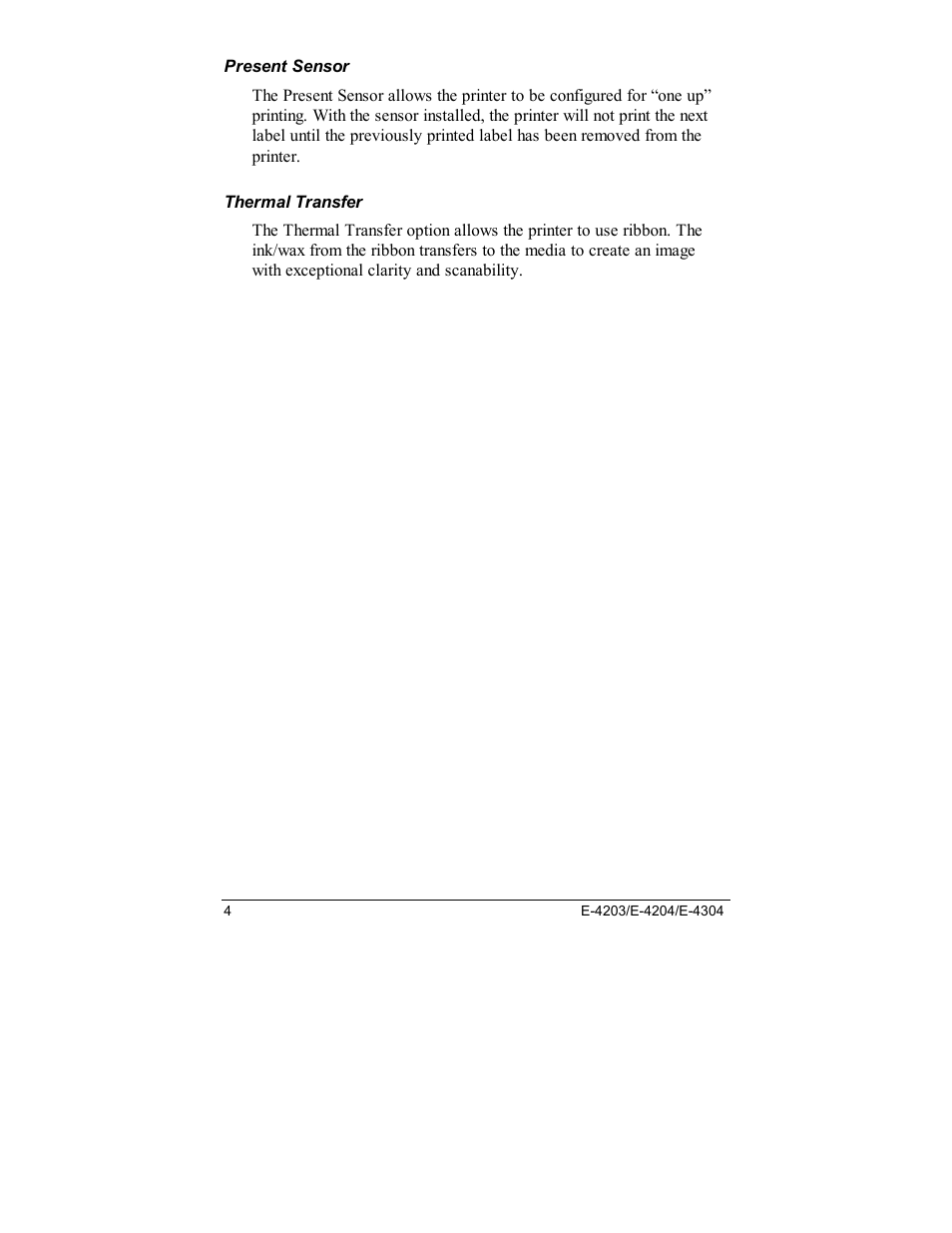 Datamax E-4203 User Manual | Page 14 / 92