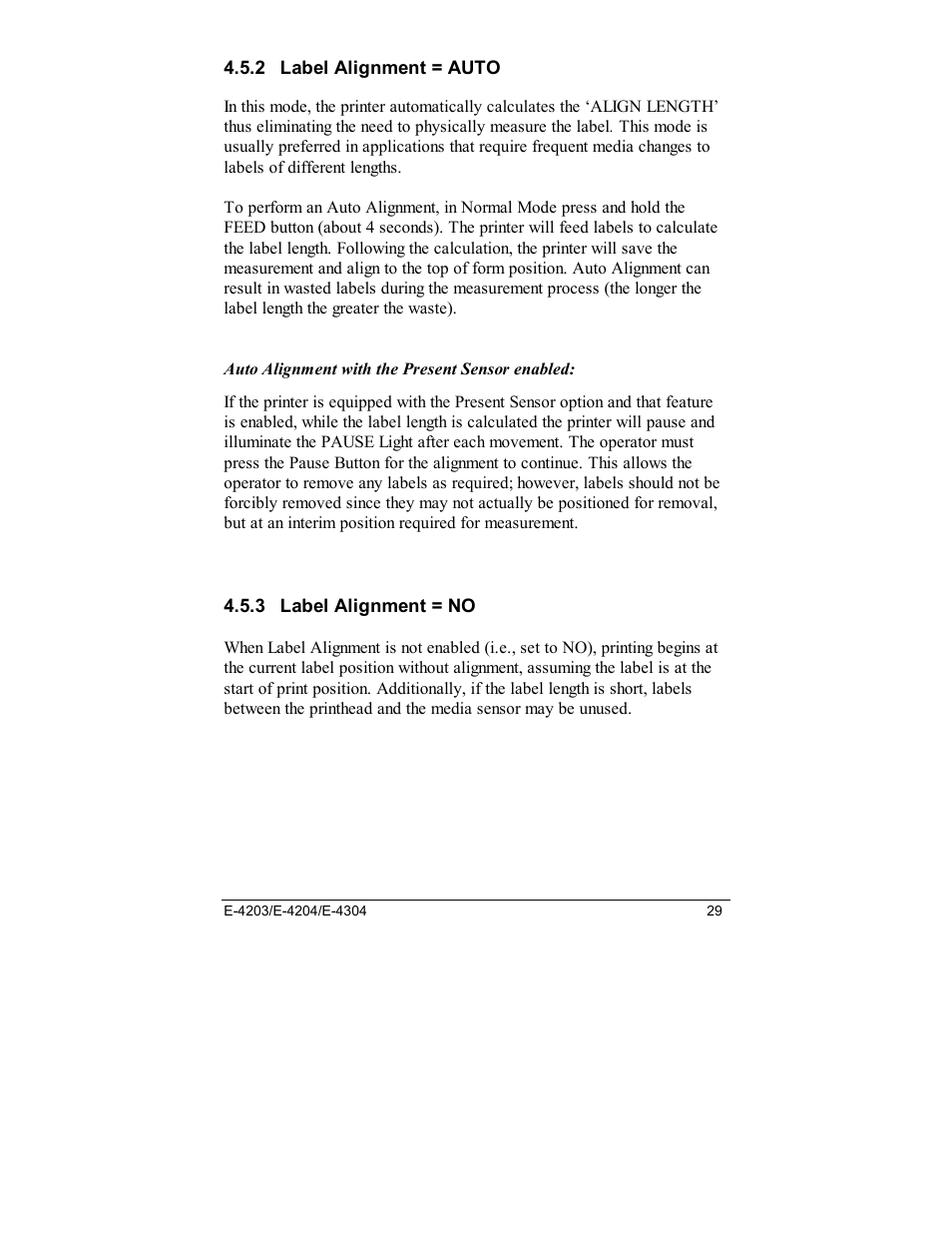 Datamax E-4203 User Manual | Page 39 / 92