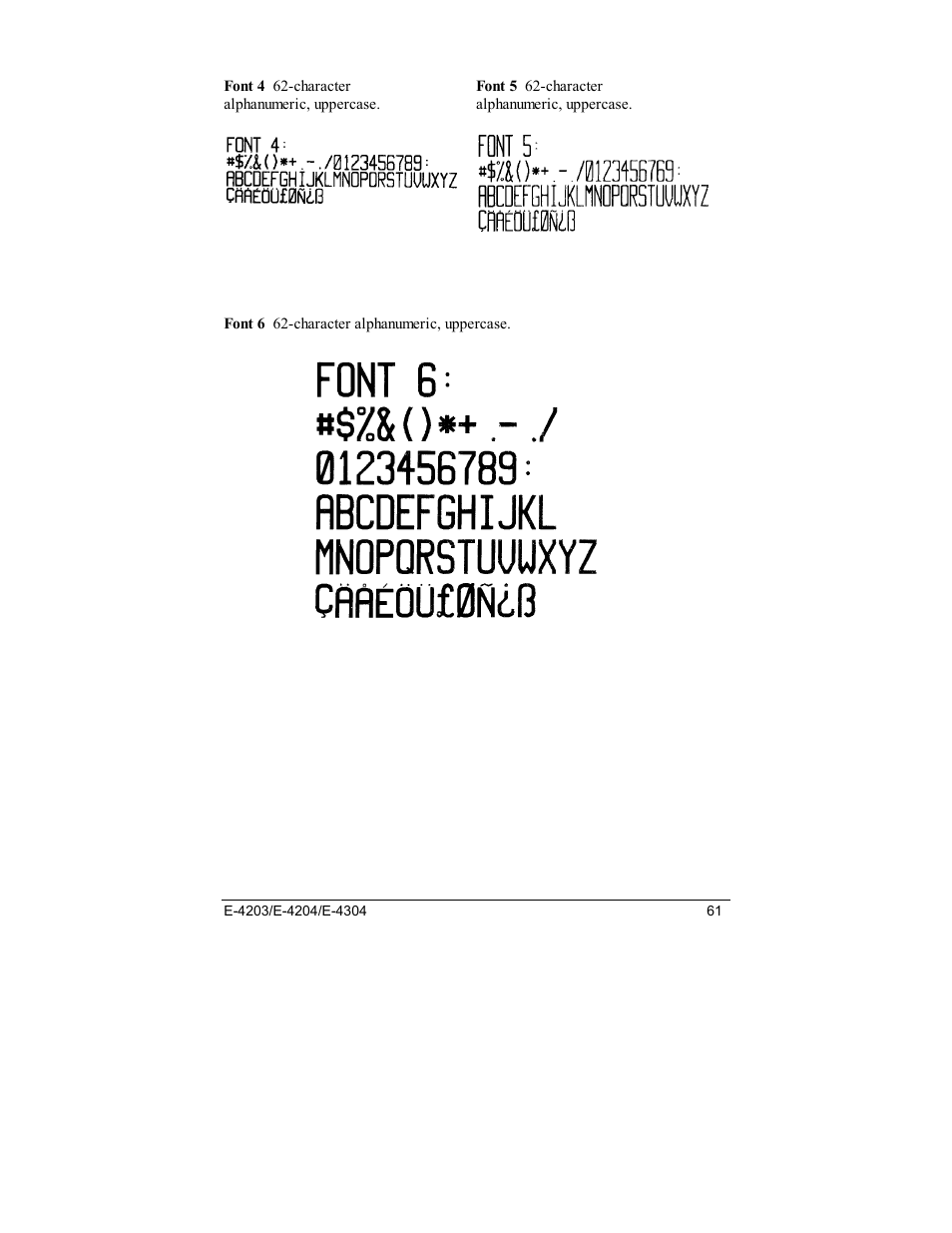 Datamax E-4203 User Manual | Page 71 / 92