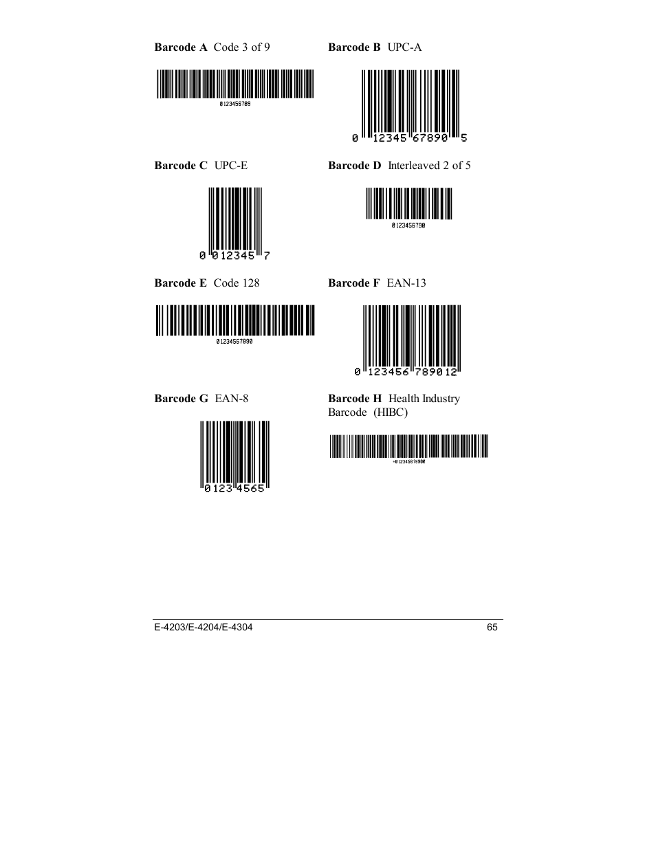 Datamax E-4203 User Manual | Page 75 / 92