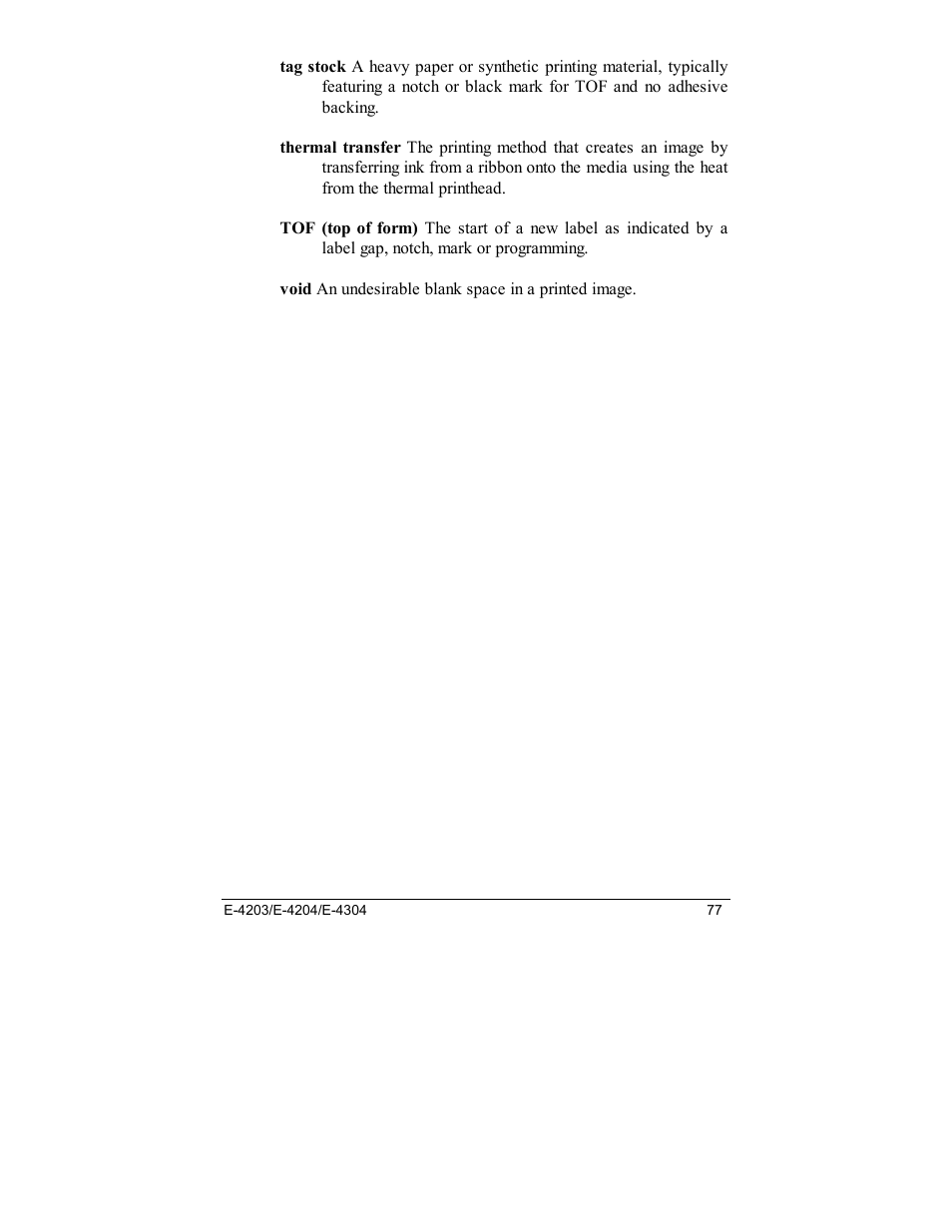 Datamax E-4203 User Manual | Page 87 / 92