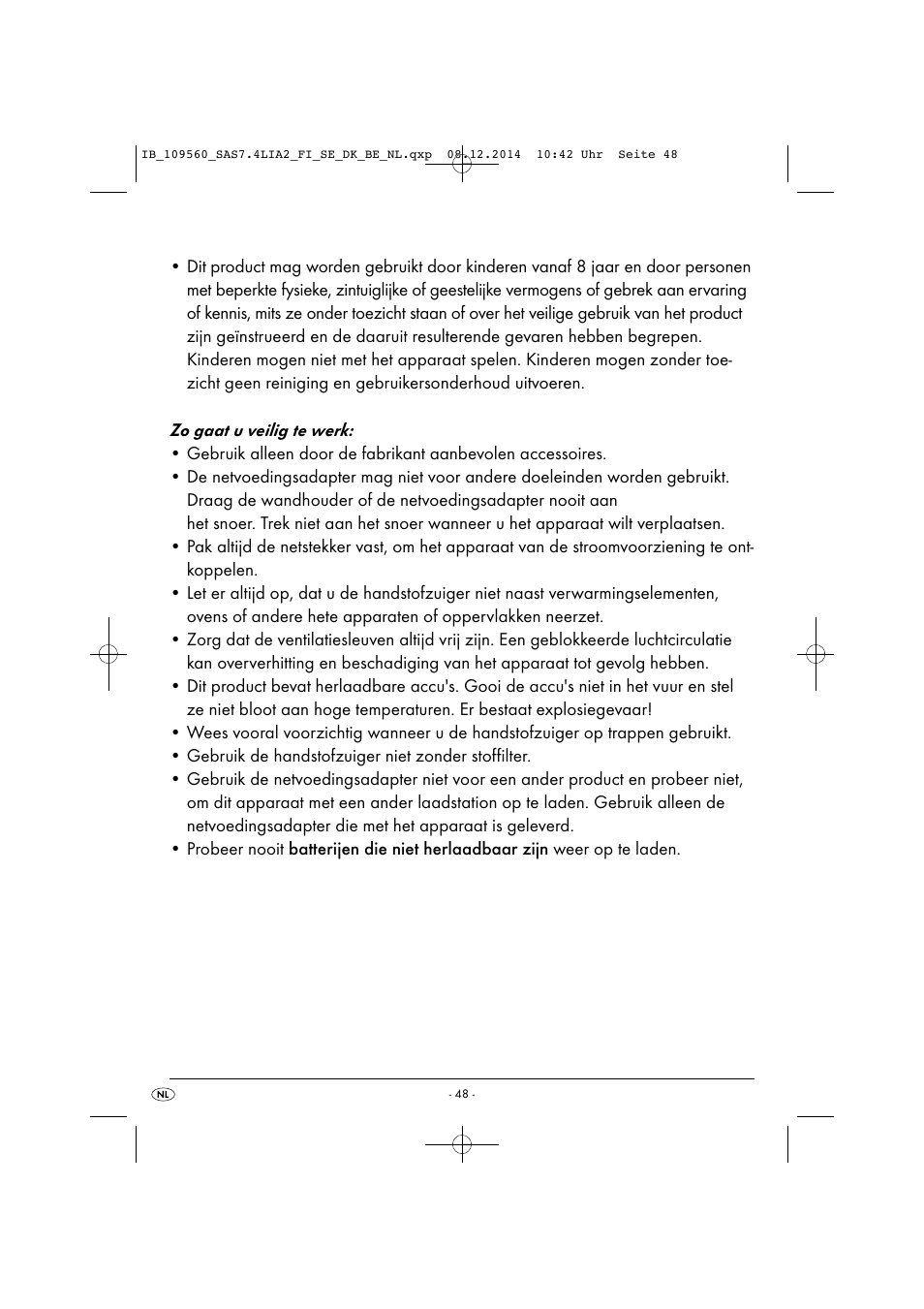 Silvercrest SAS 7.4 LI A2 User Manual | Page 51 / 67