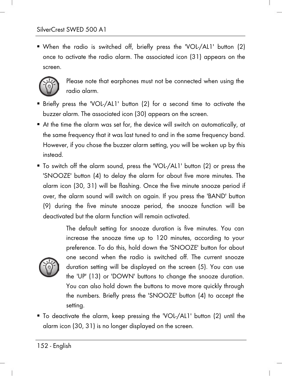 Silvercrest SWED 500 A1 User Manual | Page 154 / 160