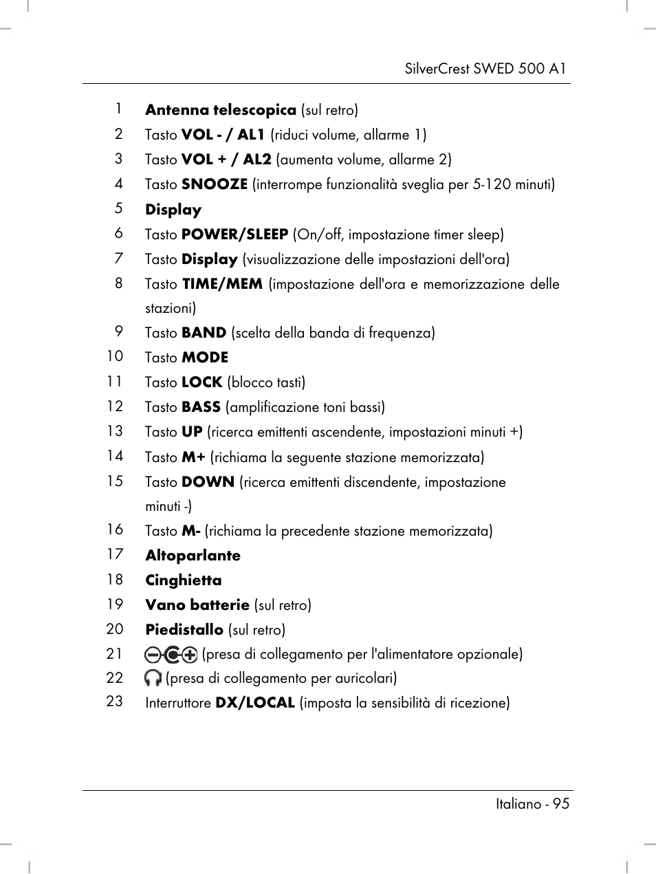 Silvercrest SWED 500 A1 User Manual | Page 97 / 160