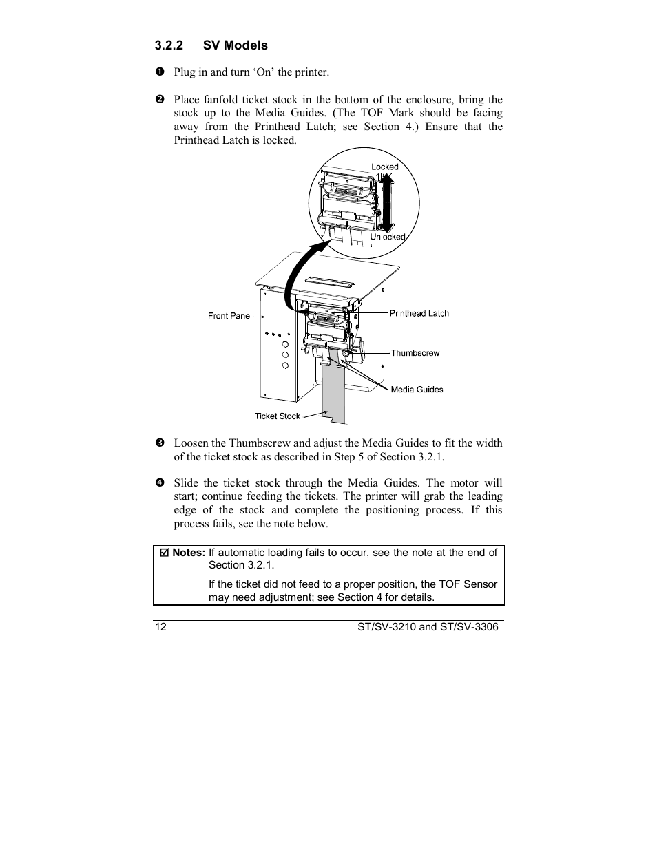 Datamax S-Class SV-3210 User Manual | Page 22 / 84
