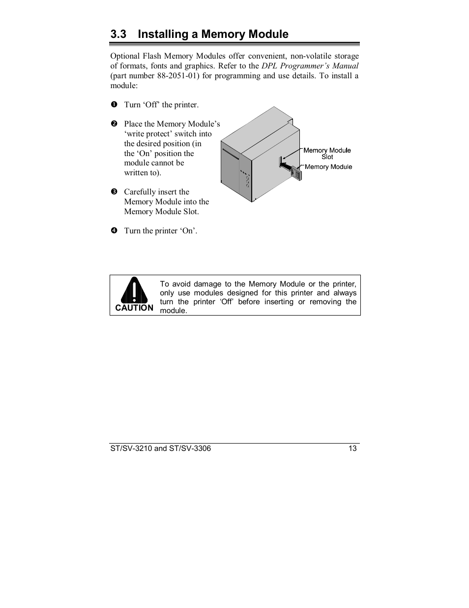 Datamax S-Class SV-3210 User Manual | Page 23 / 84