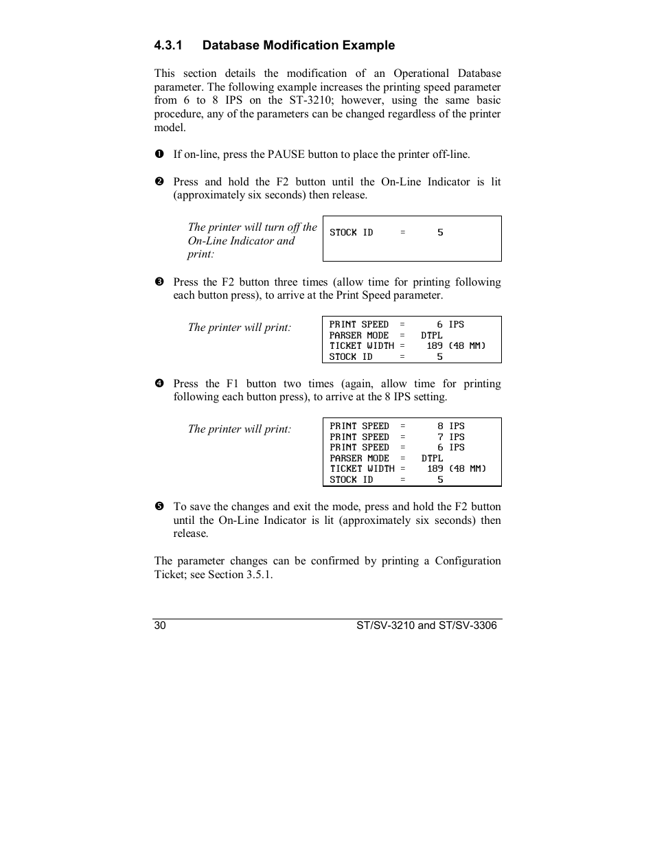 Datamax S-Class SV-3210 User Manual | Page 40 / 84