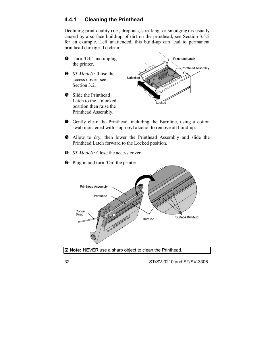 Datamax S-Class SV-3210 User Manual | Page 42 / 84