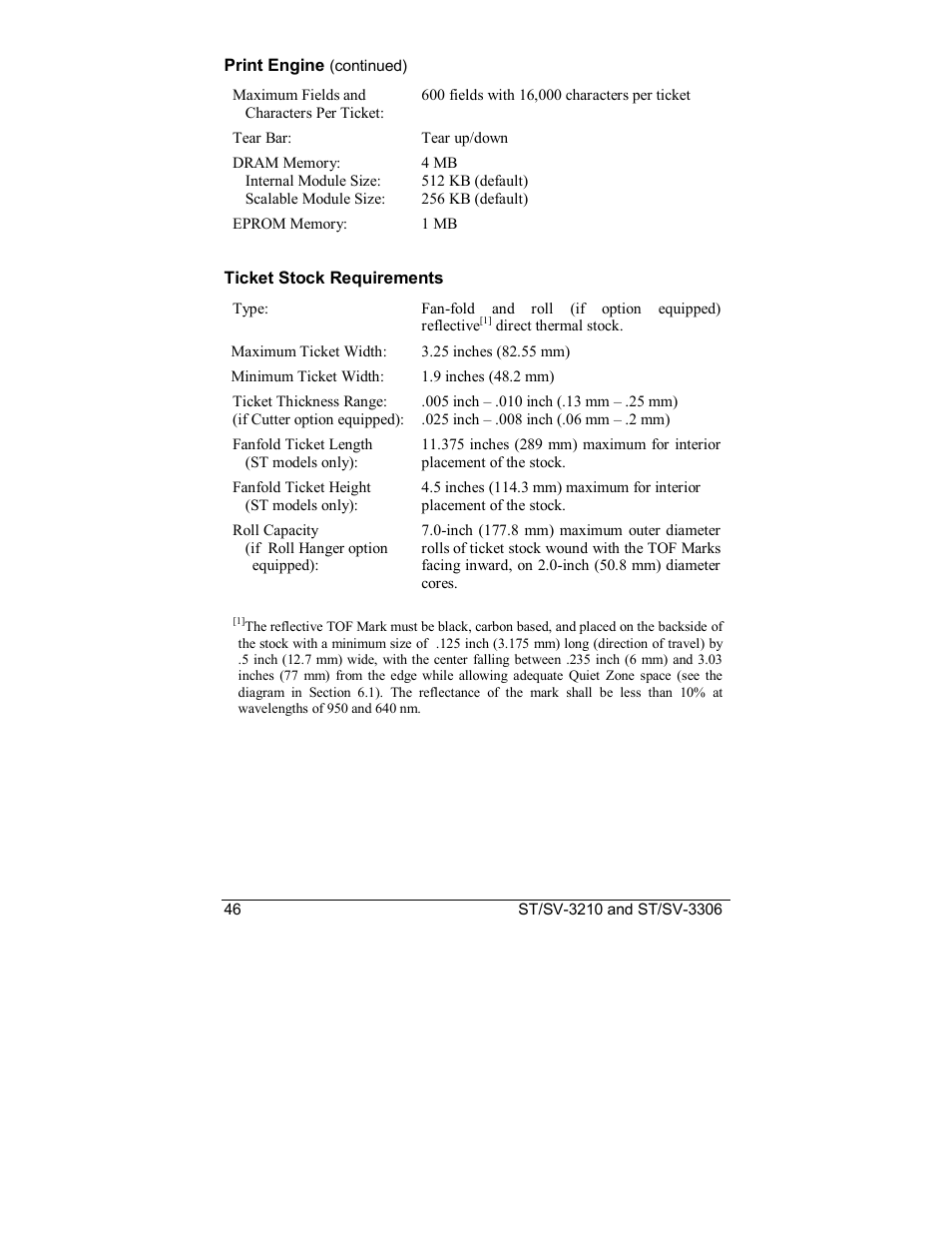 Datamax S-Class SV-3210 User Manual | Page 56 / 84