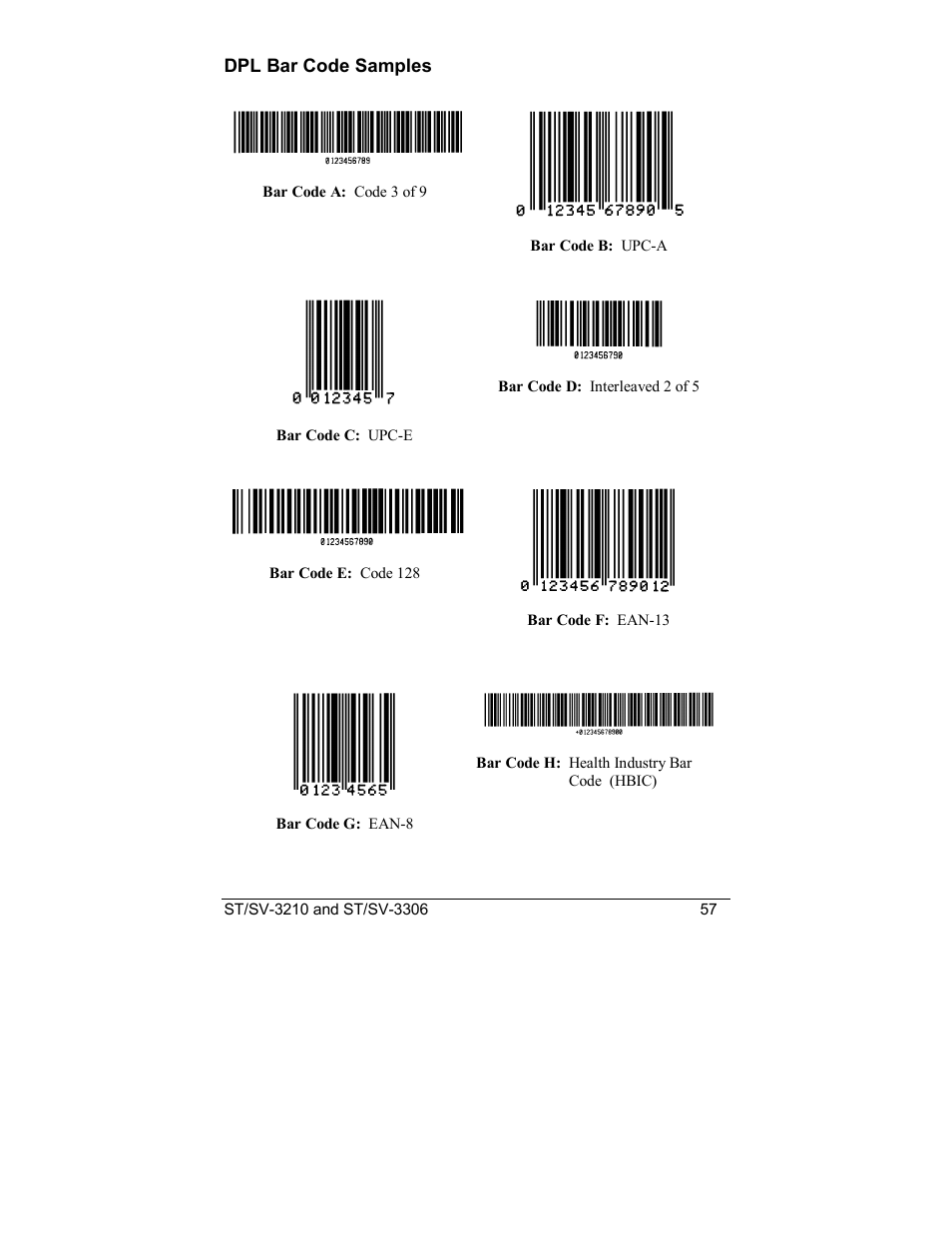 Datamax S-Class SV-3210 User Manual | Page 67 / 84