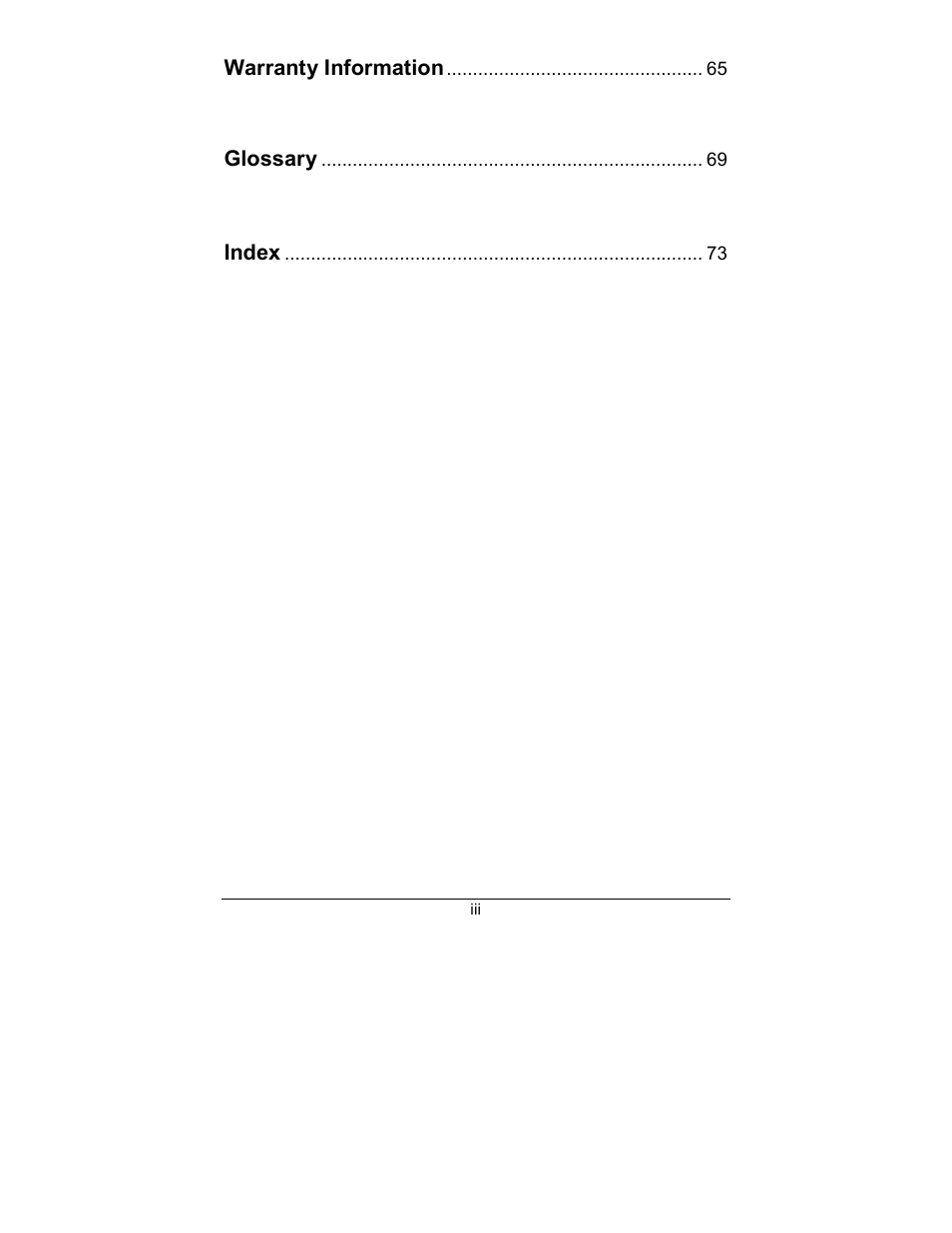 Datamax S-Class SV-3210 User Manual | Page 9 / 84