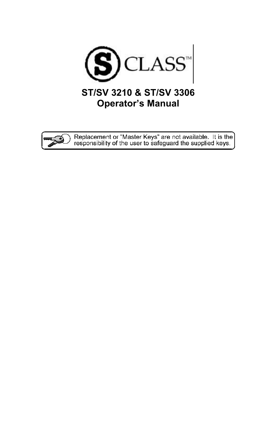 Datamax S-Class ST-3210 User Manual | 84 pages