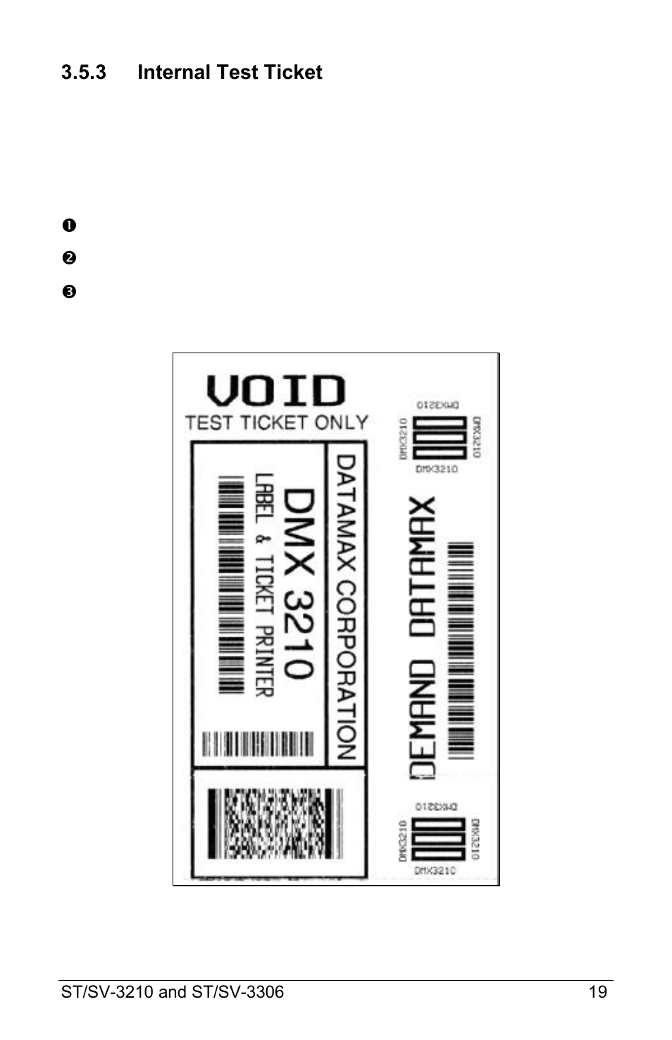 Datamax S-Class ST-3210 User Manual | Page 29 / 84