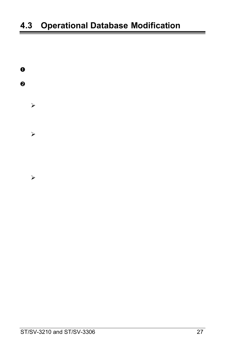 3 operational database modification | Datamax S-Class ST-3210 User Manual | Page 37 / 84