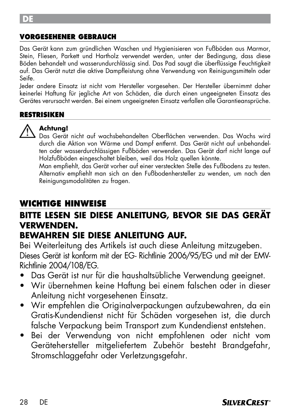 Silvercrest SDM 1500 A1 User Manual | Page 30 / 52