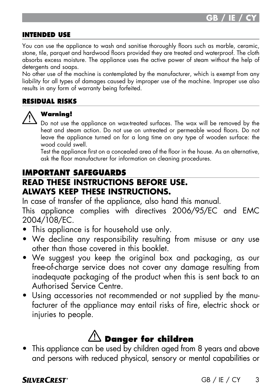 Silvercrest SDM 1500 A1 User Manual | Page 5 / 52