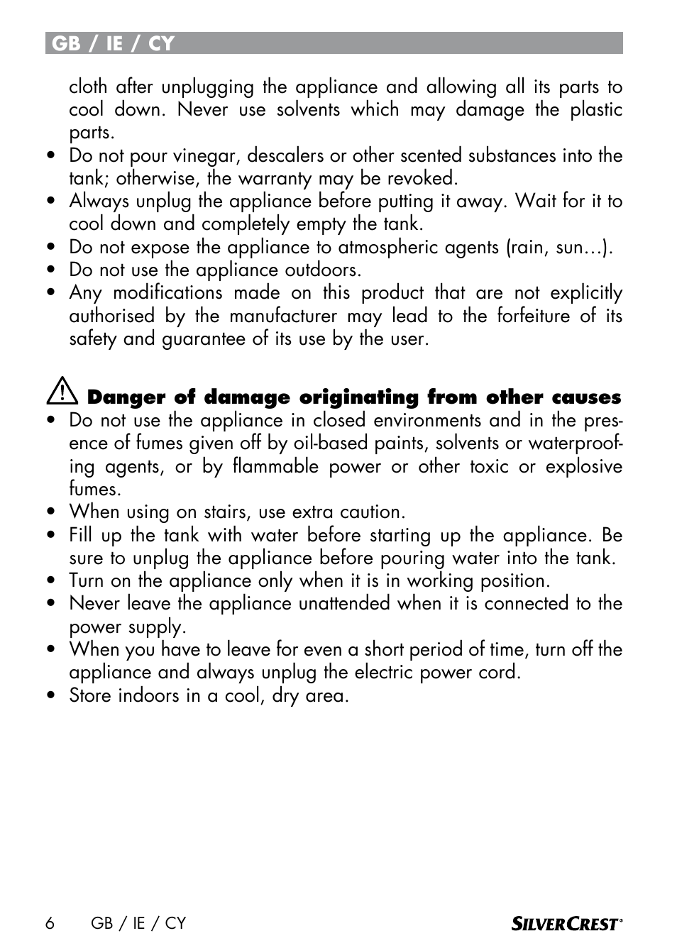 Silvercrest SDM 1500 A1 User Manual | Page 8 / 52