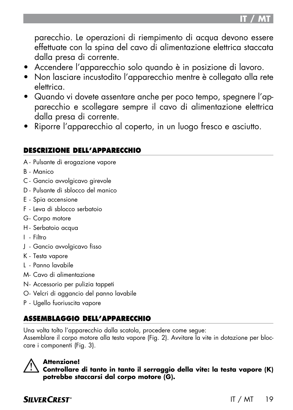 Silvercrest SDM 1500 A1 User Manual | Page 21 / 64