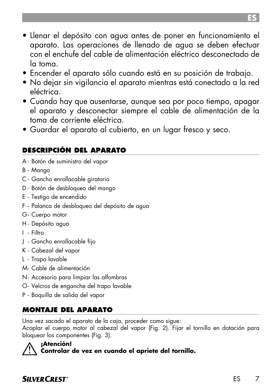 Silvercrest SDM 1500 A1 User Manual | Page 9 / 64