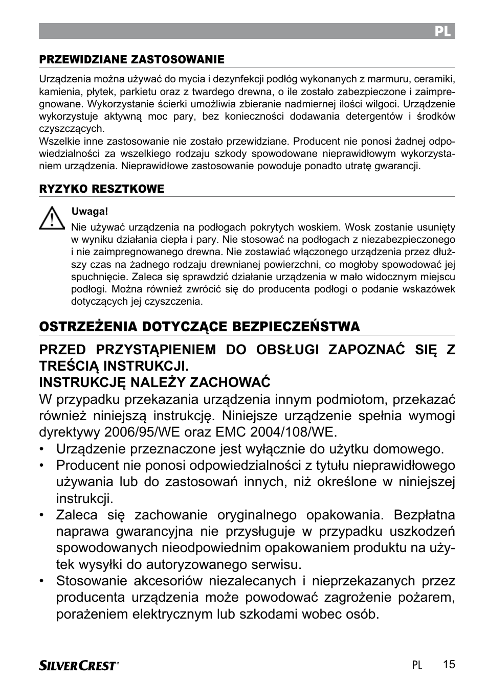 Silvercrest SDM 1500 A1 User Manual | Page 17 / 100