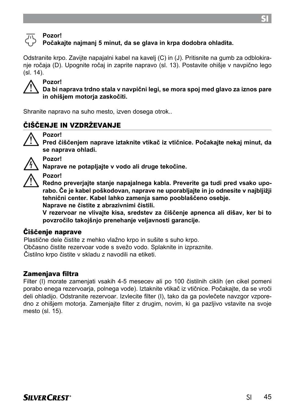 Silvercrest SDM 1500 A1 User Manual | Page 47 / 100