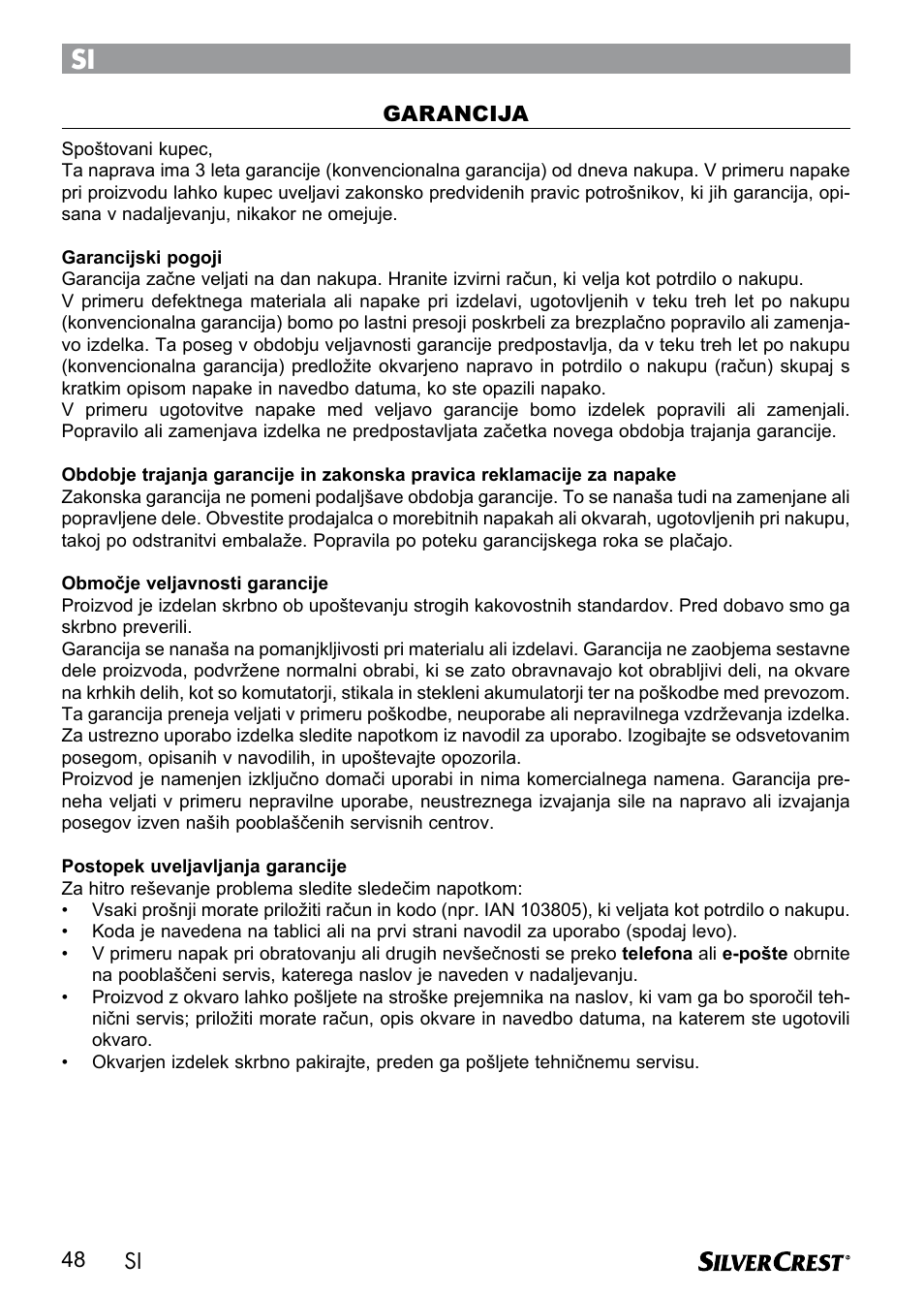 Silvercrest SDM 1500 A1 User Manual | Page 50 / 100